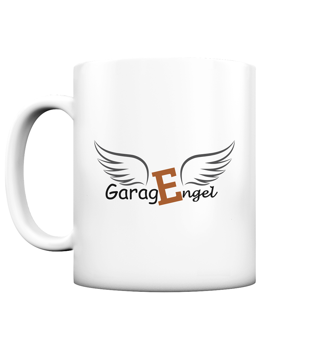 GaragEngel - Firmenlogo - 1 - Tasse matt