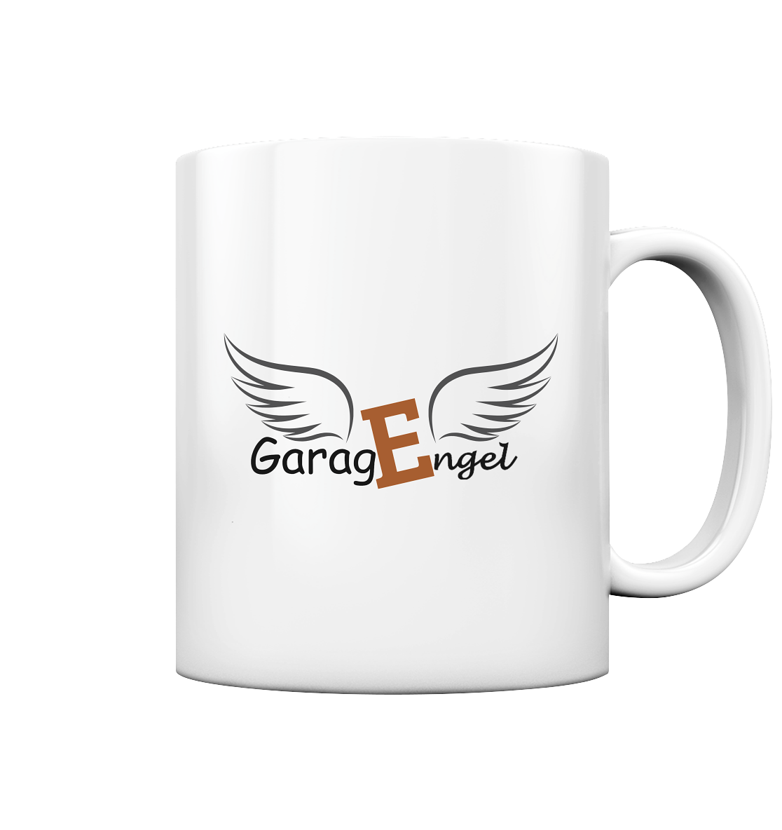 GaragEngel - Firmenlogo - 1 - Tasse glossy
