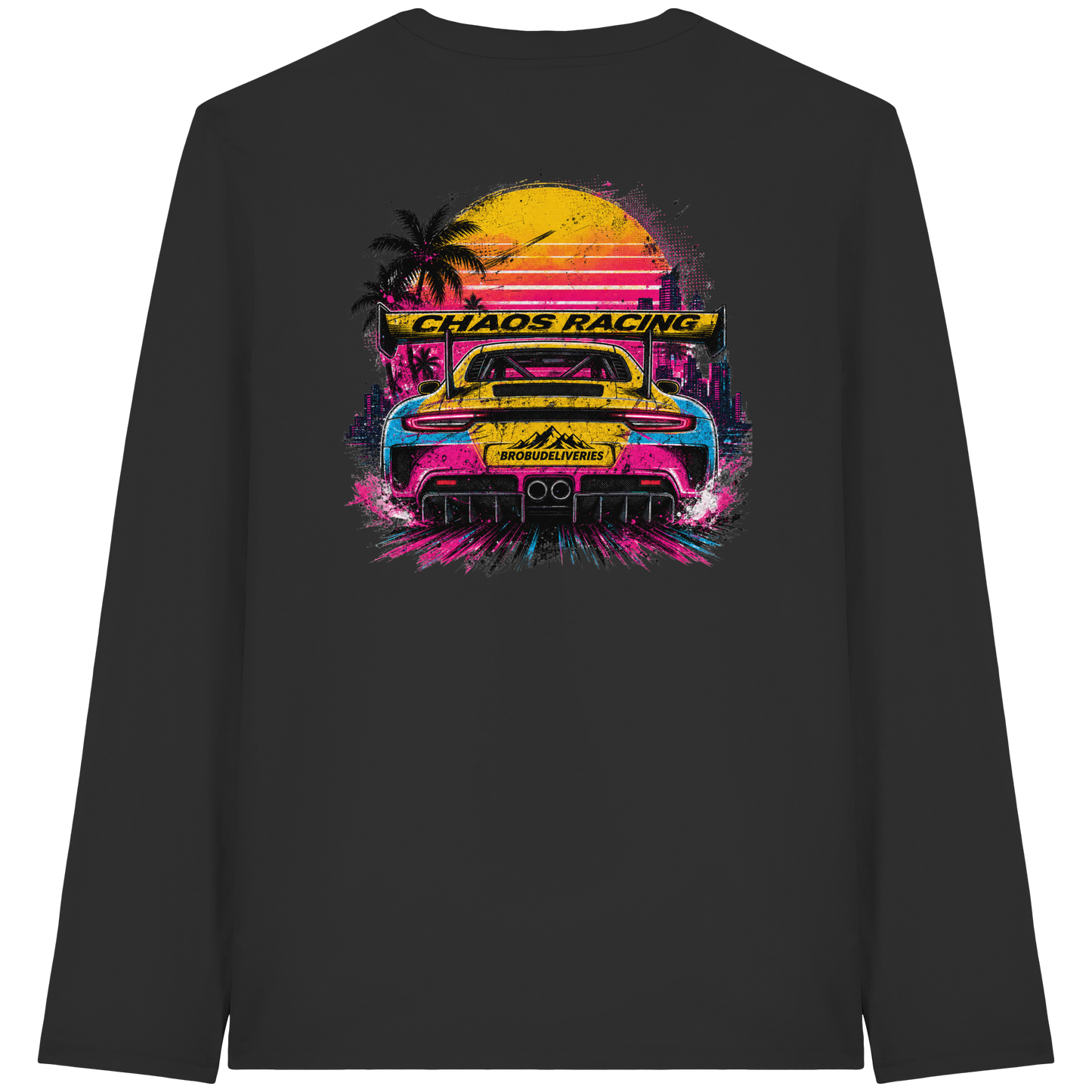 Chaos Racing 04  - Organic Longsleeve T-Shirt