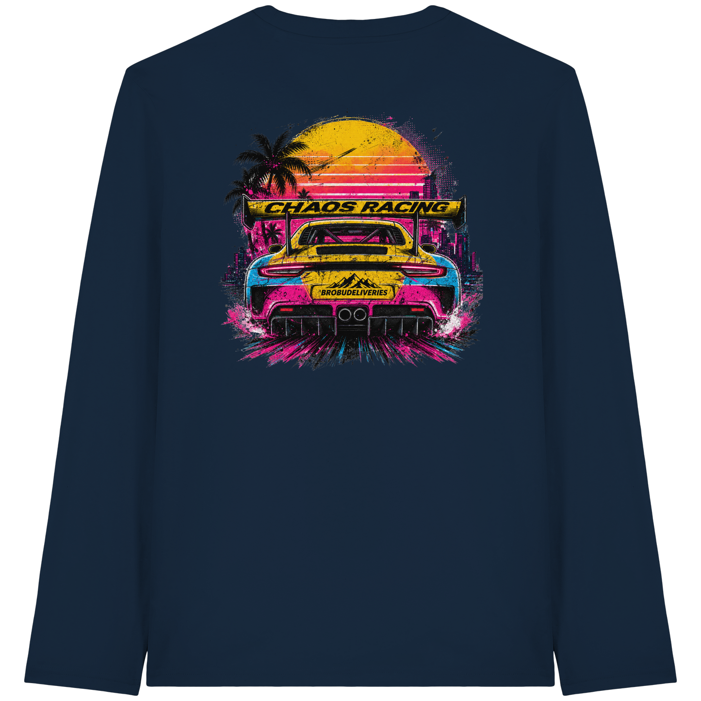 Chaos Racing 04  - Organic Longsleeve T-Shirt
