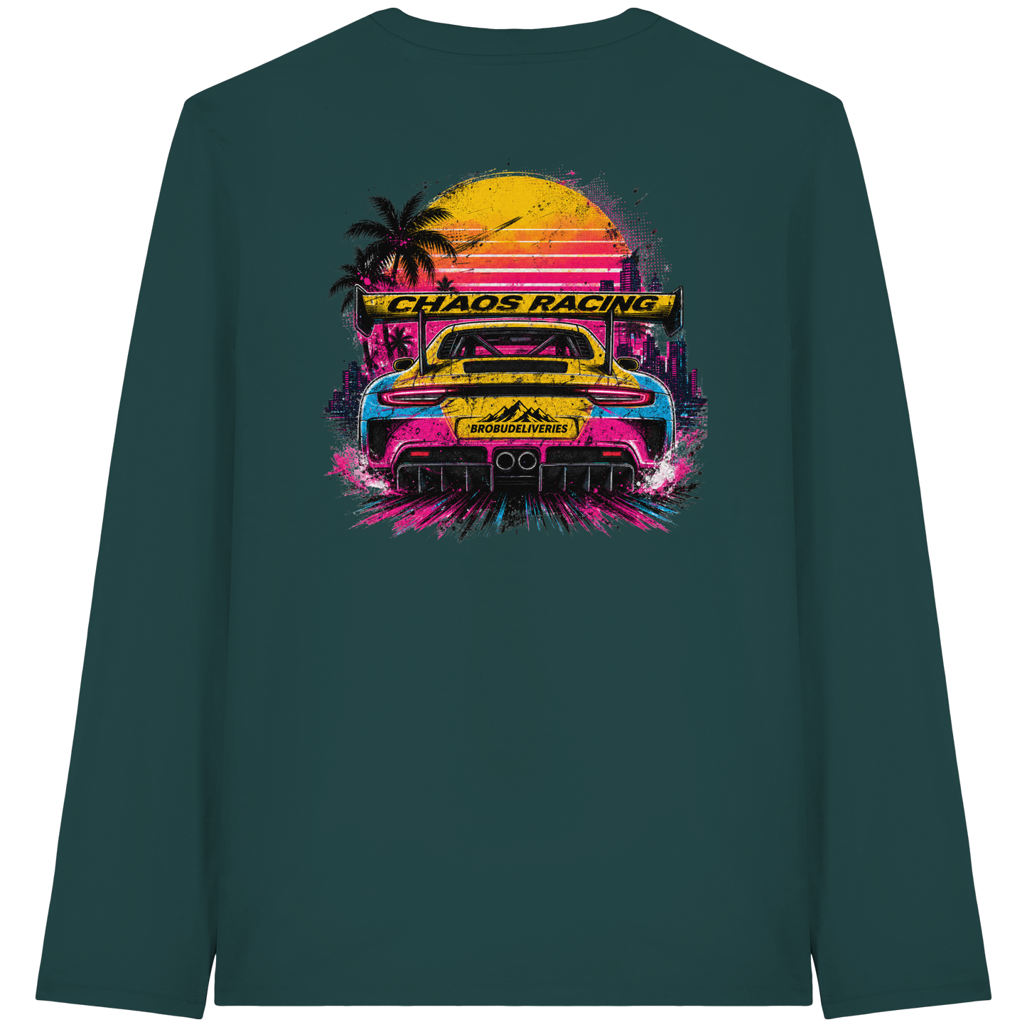 Chaos Racing 04  - Organic Longsleeve T-Shirt