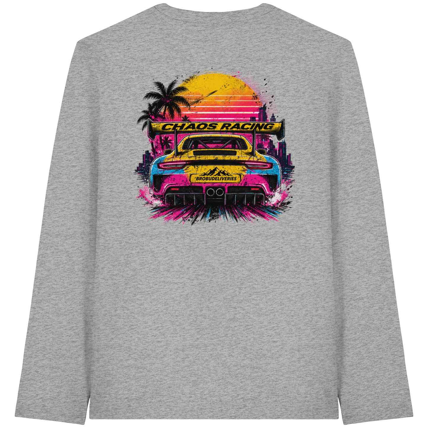 Chaos Racing 04  - Organic Longsleeve T-Shirt