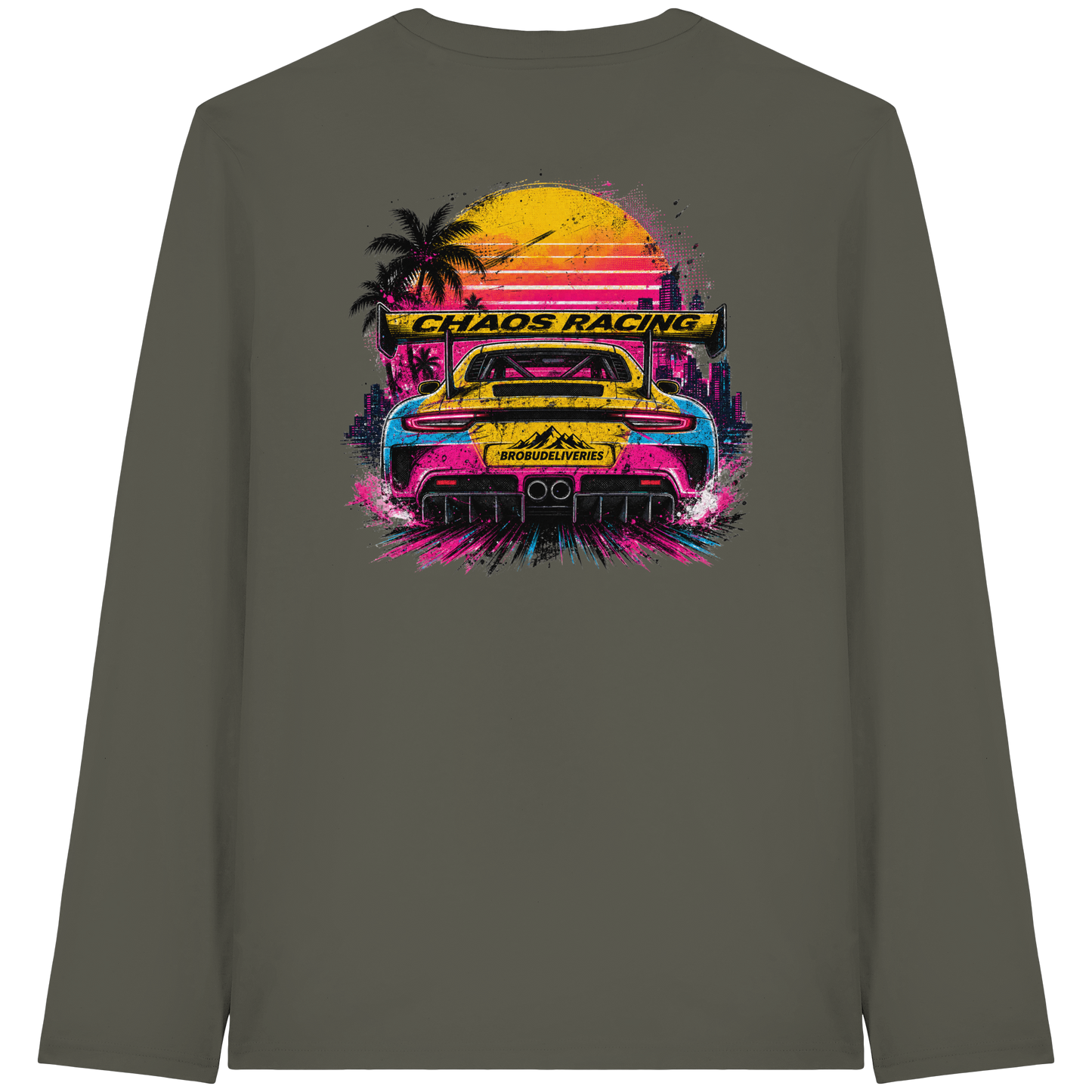 Chaos Racing 04  - Organic Longsleeve T-Shirt