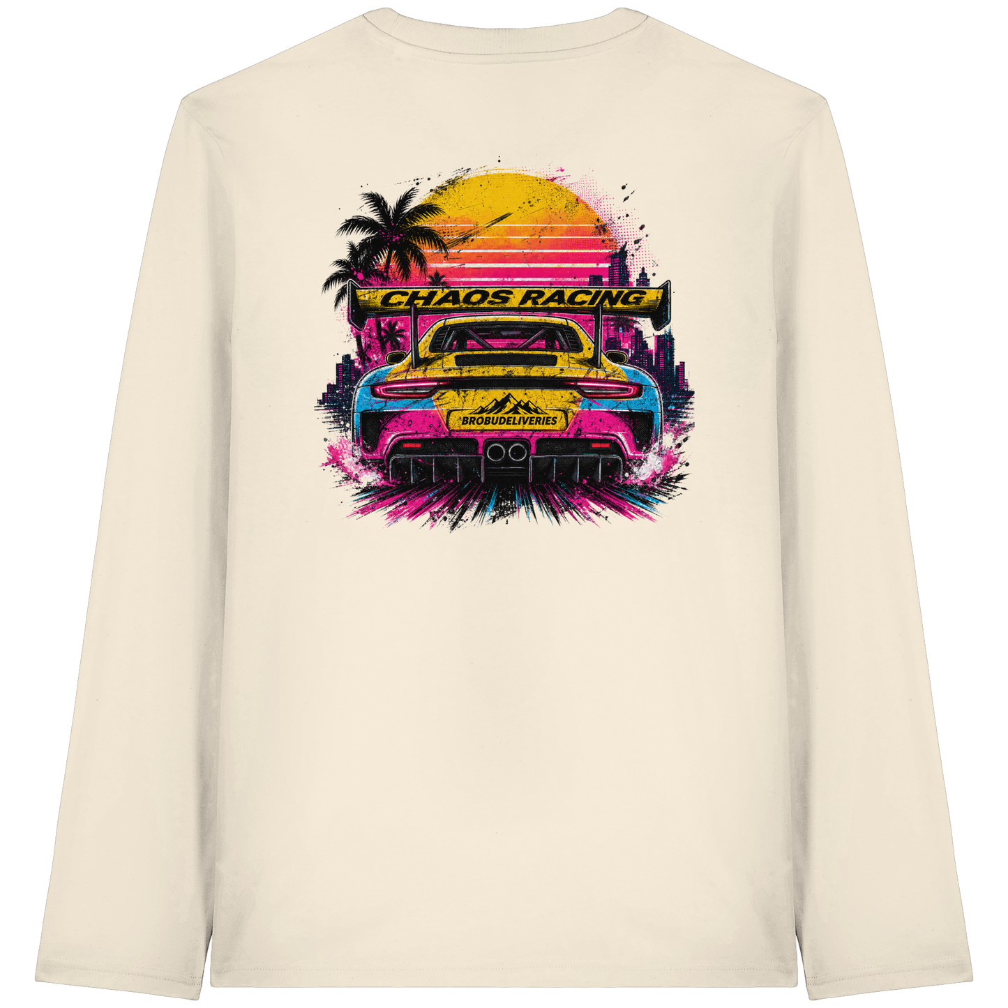 Chaos Racing 04  - Organic Longsleeve T-Shirt