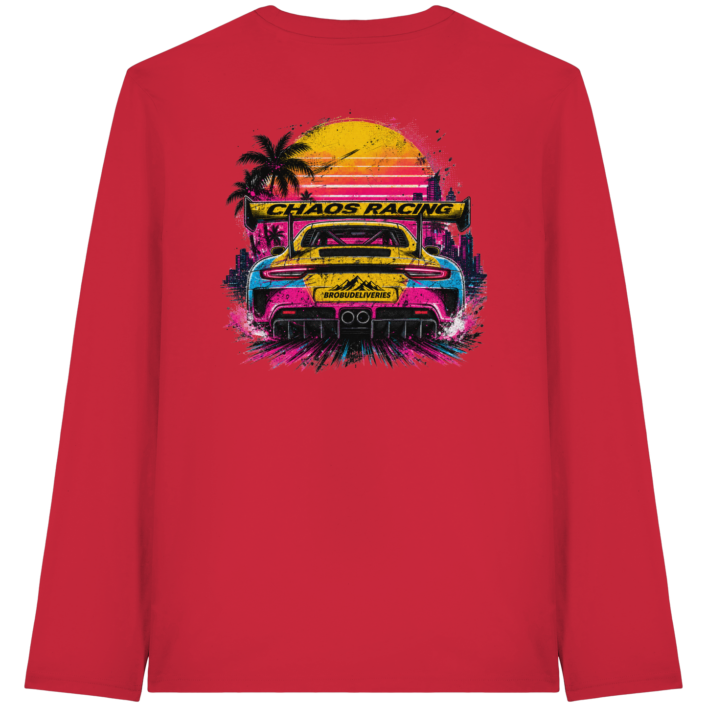 Chaos Racing 04  - Organic Longsleeve T-Shirt
