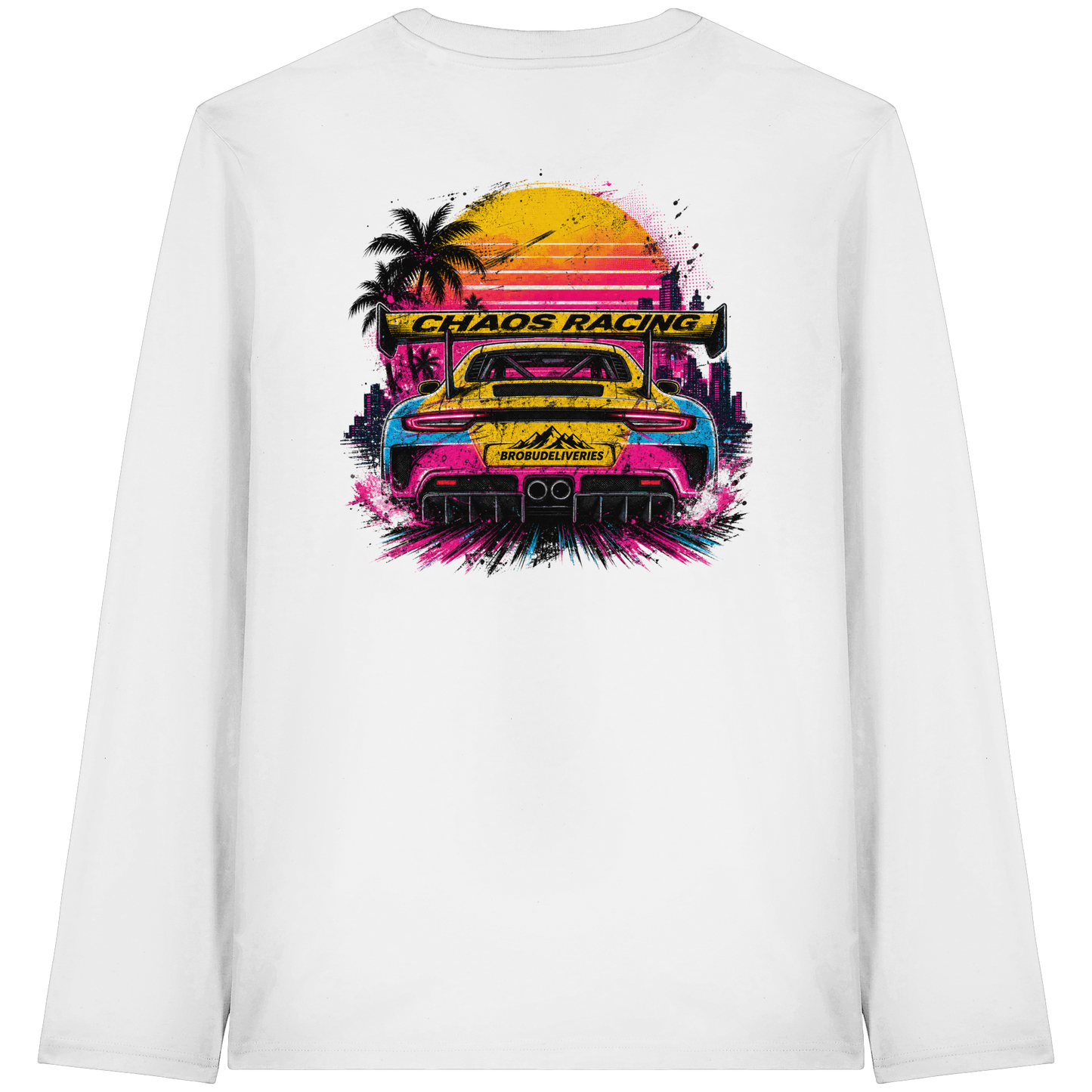 Chaos Racing 04  - Organic Longsleeve T-Shirt