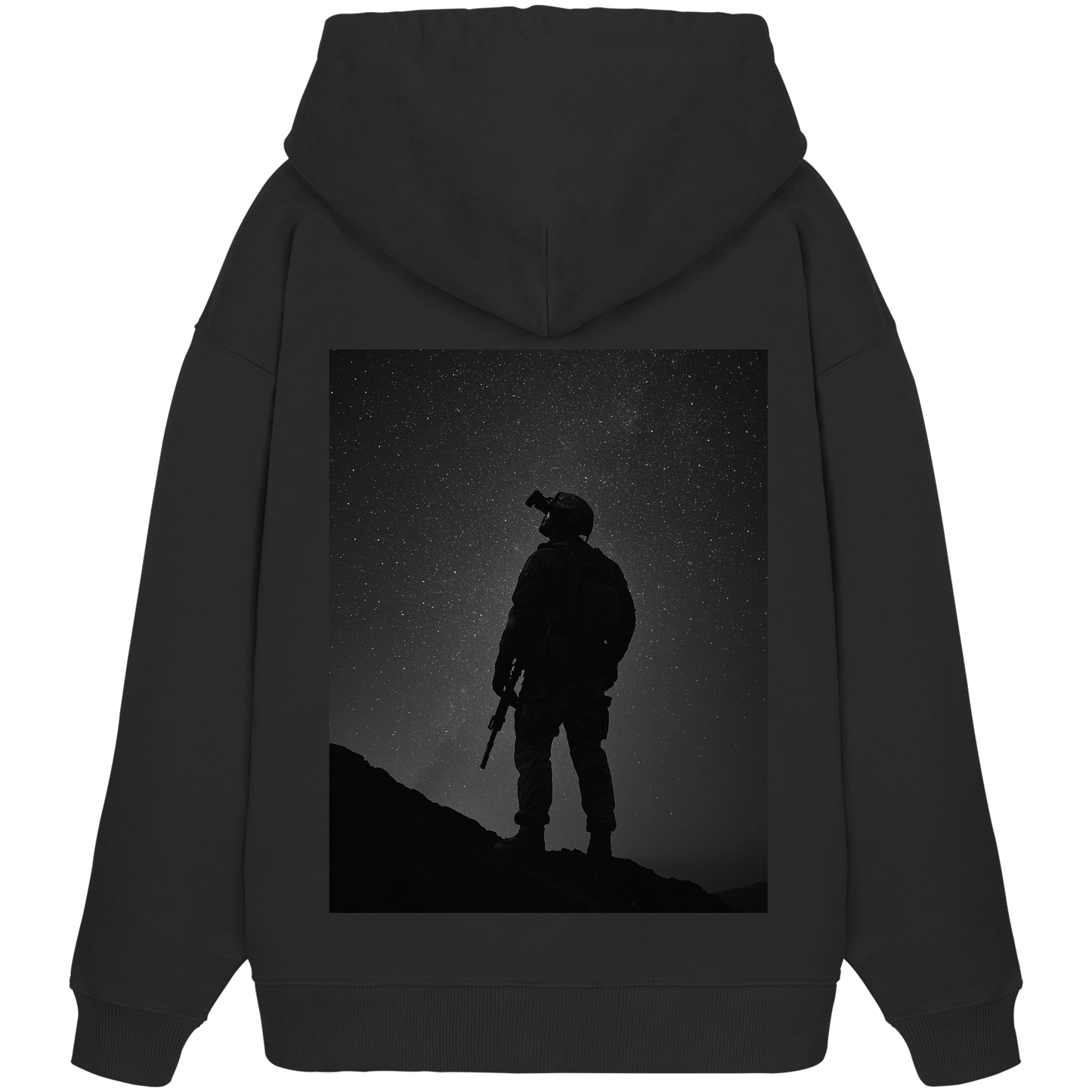 out of the darkness - Organic Oversize Hoodie