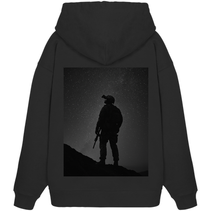 out of the darkness - Organic Oversize Hoodie