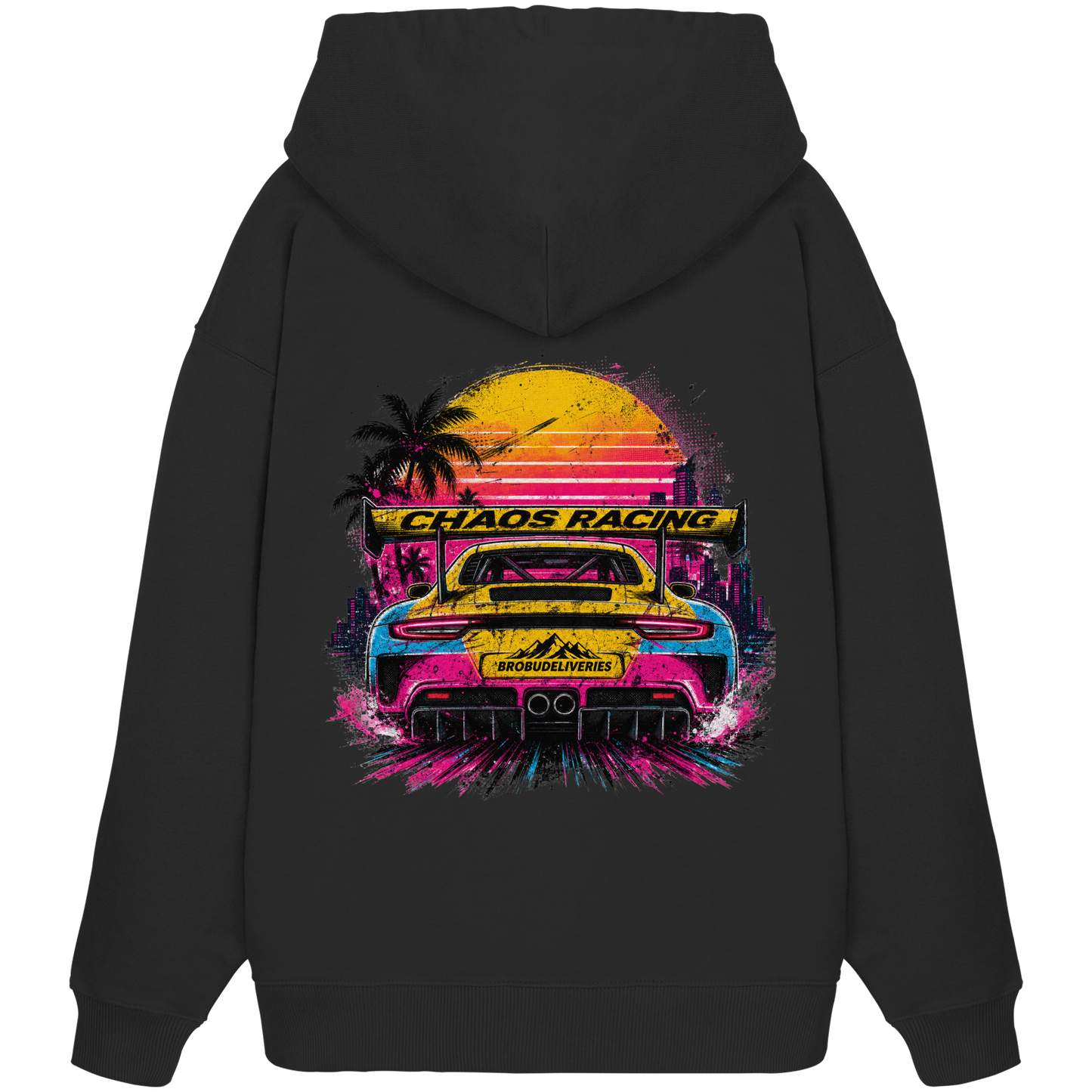 Chaos Racing 04  - Organic Oversize Hoodie