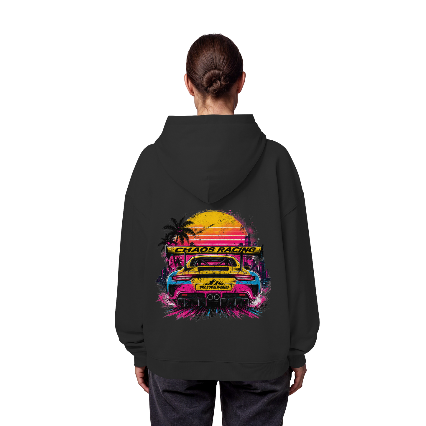 Chaos Racing 04  - Organic Oversize Hoodie