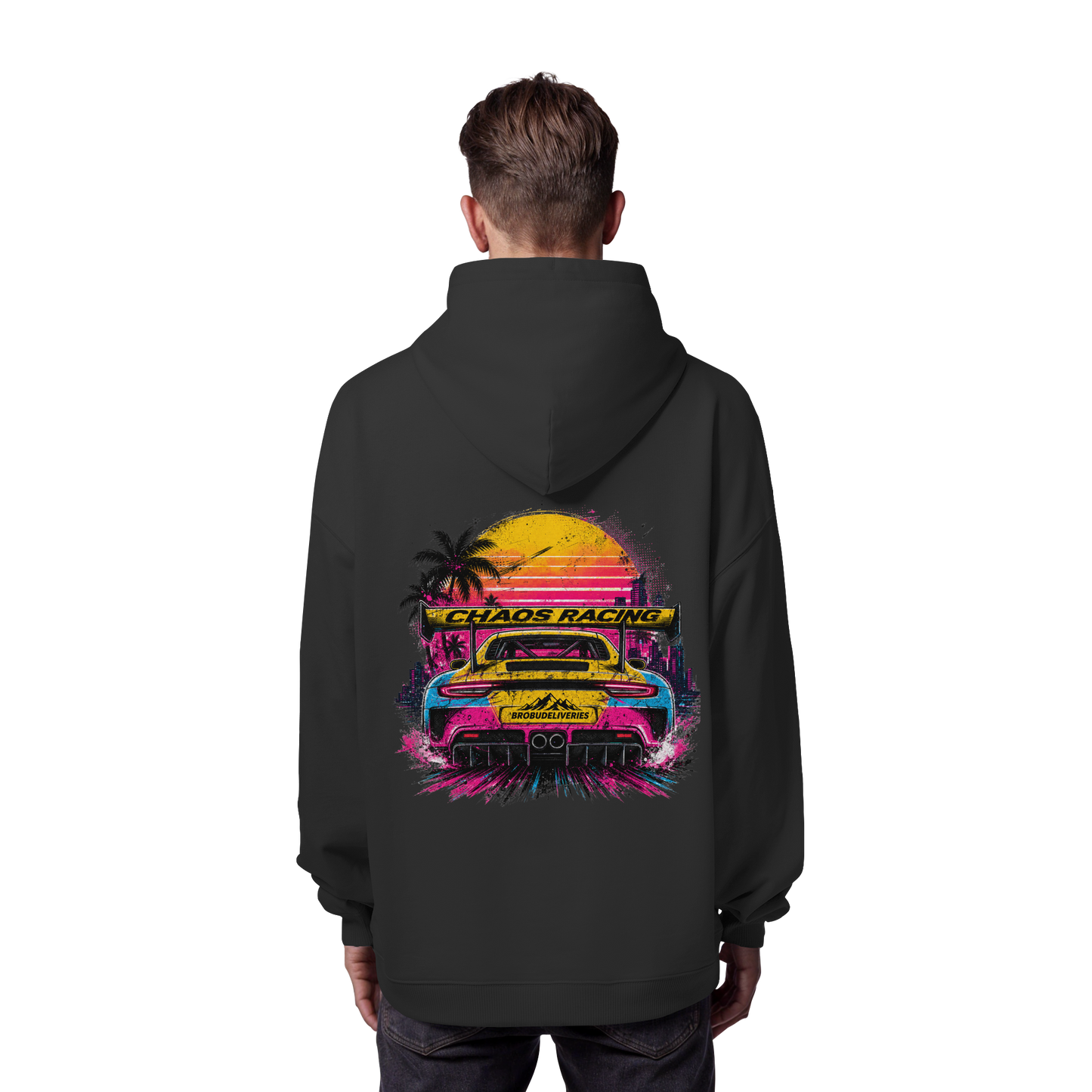Chaos Racing 04  - Organic Oversize Hoodie