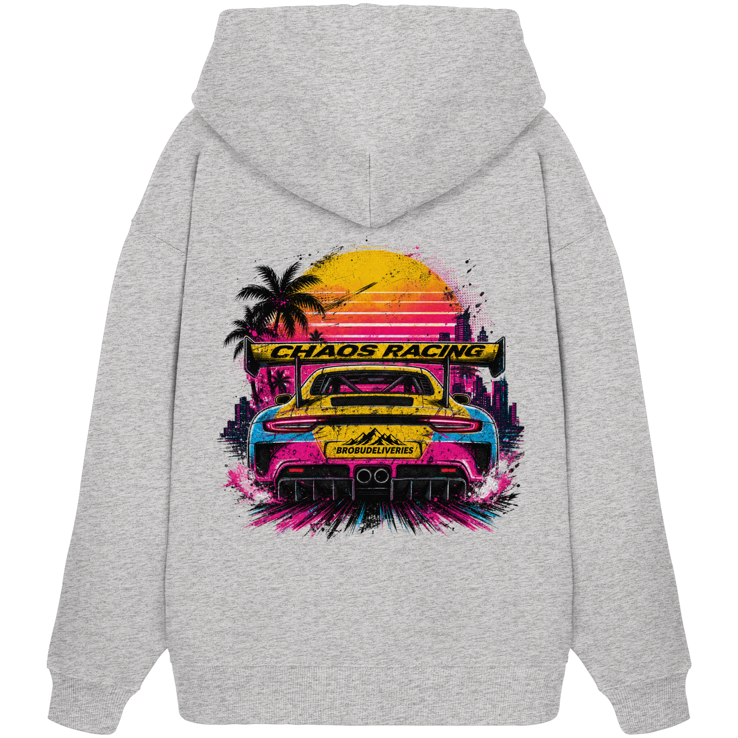 Chaos Racing 04  - Organic Oversize Hoodie