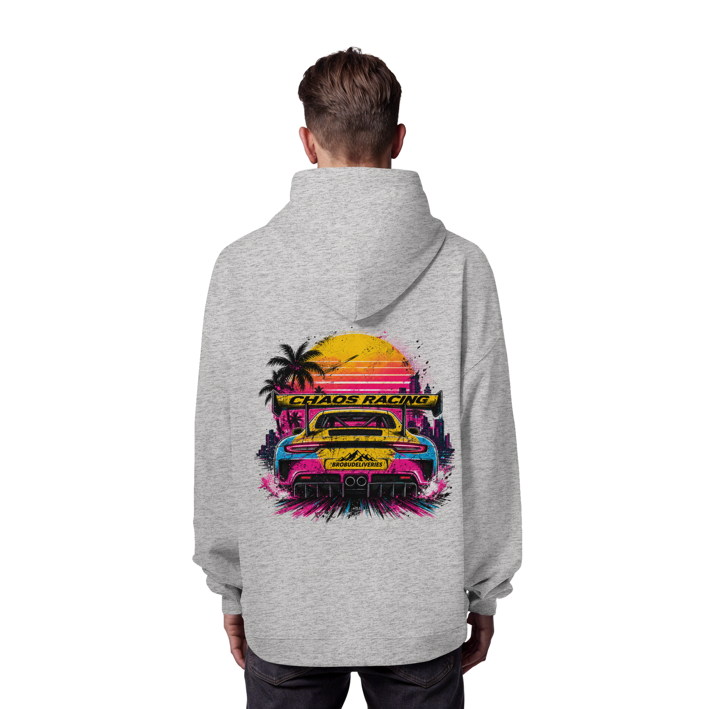 Chaos Racing 04  - Organic Oversize Hoodie