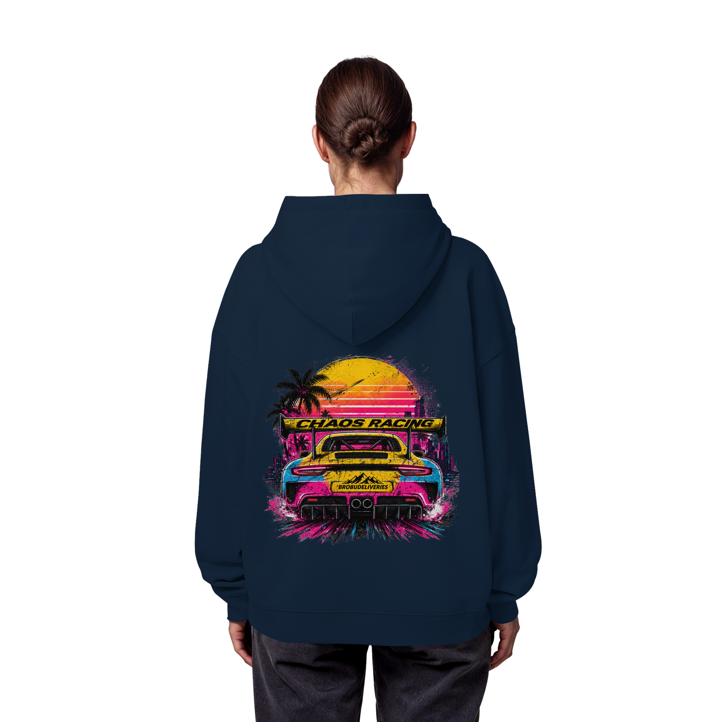 Chaos Racing 04  - Organic Oversize Hoodie