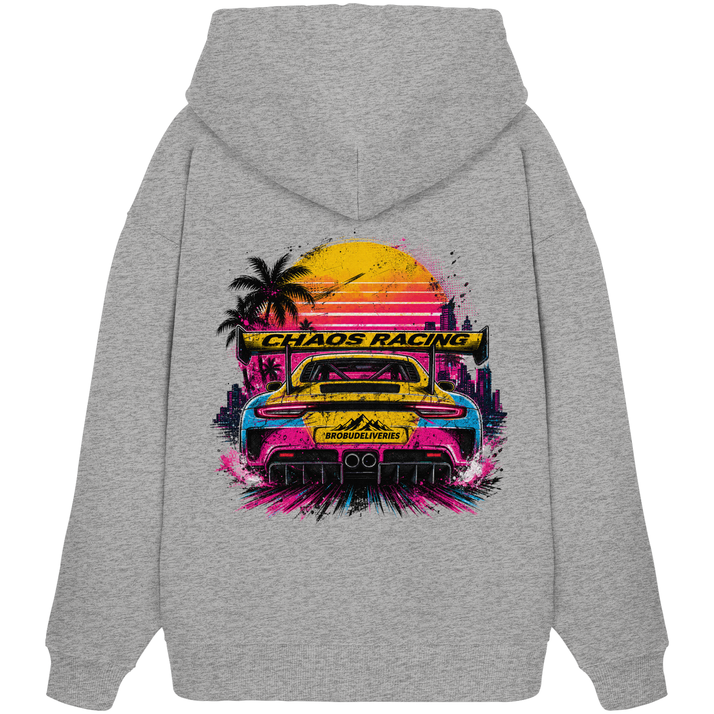 Chaos Racing 04  - Organic Oversize Hoodie