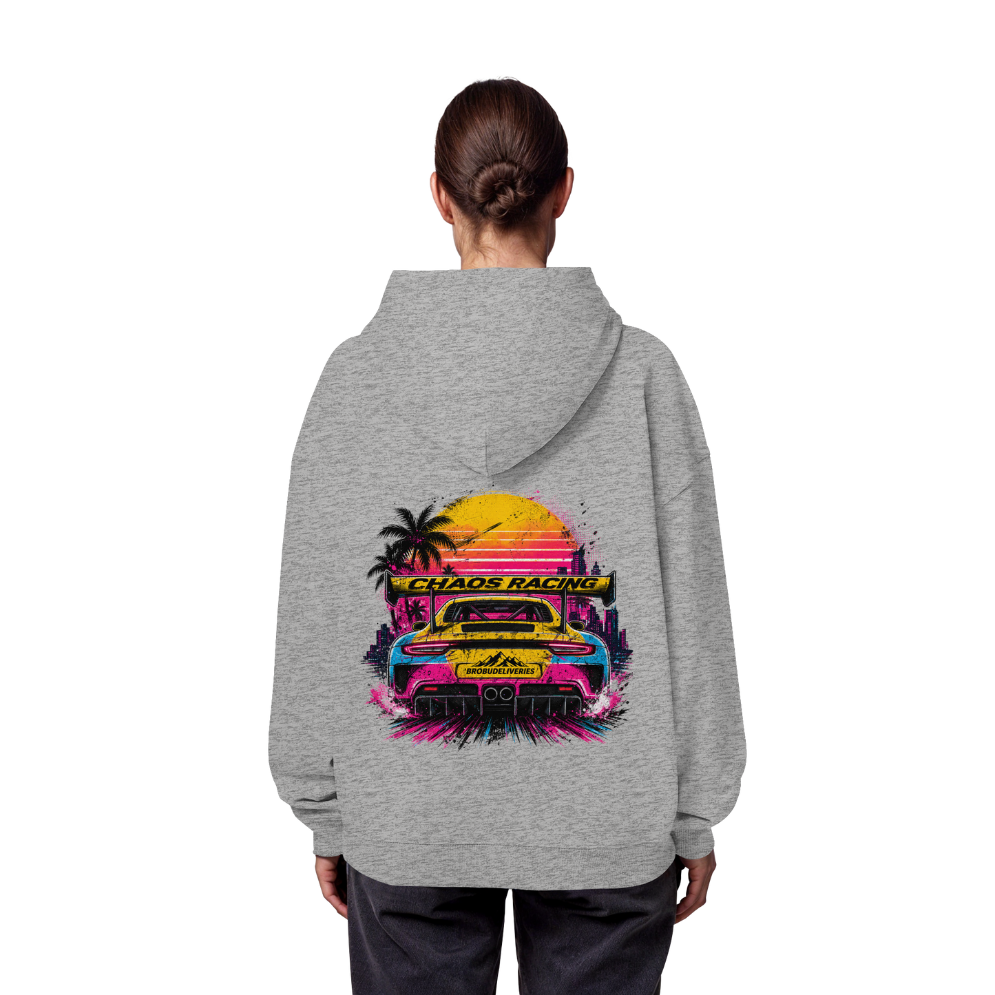 Chaos Racing 04  - Organic Oversize Hoodie