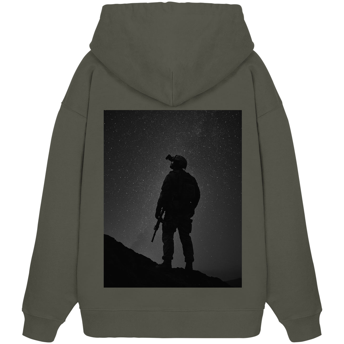 out of the darkness - Organic Oversize Hoodie