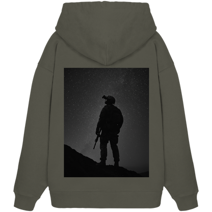 out of the darkness - Organic Oversize Hoodie