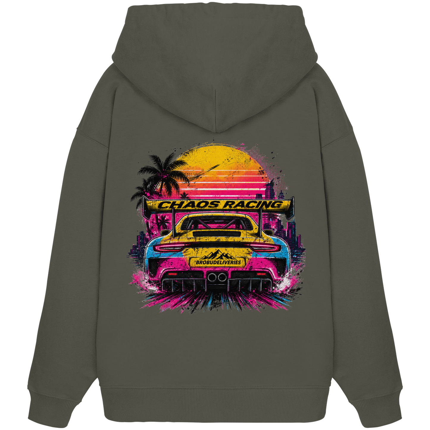 Chaos Racing 04  - Organic Oversize Hoodie