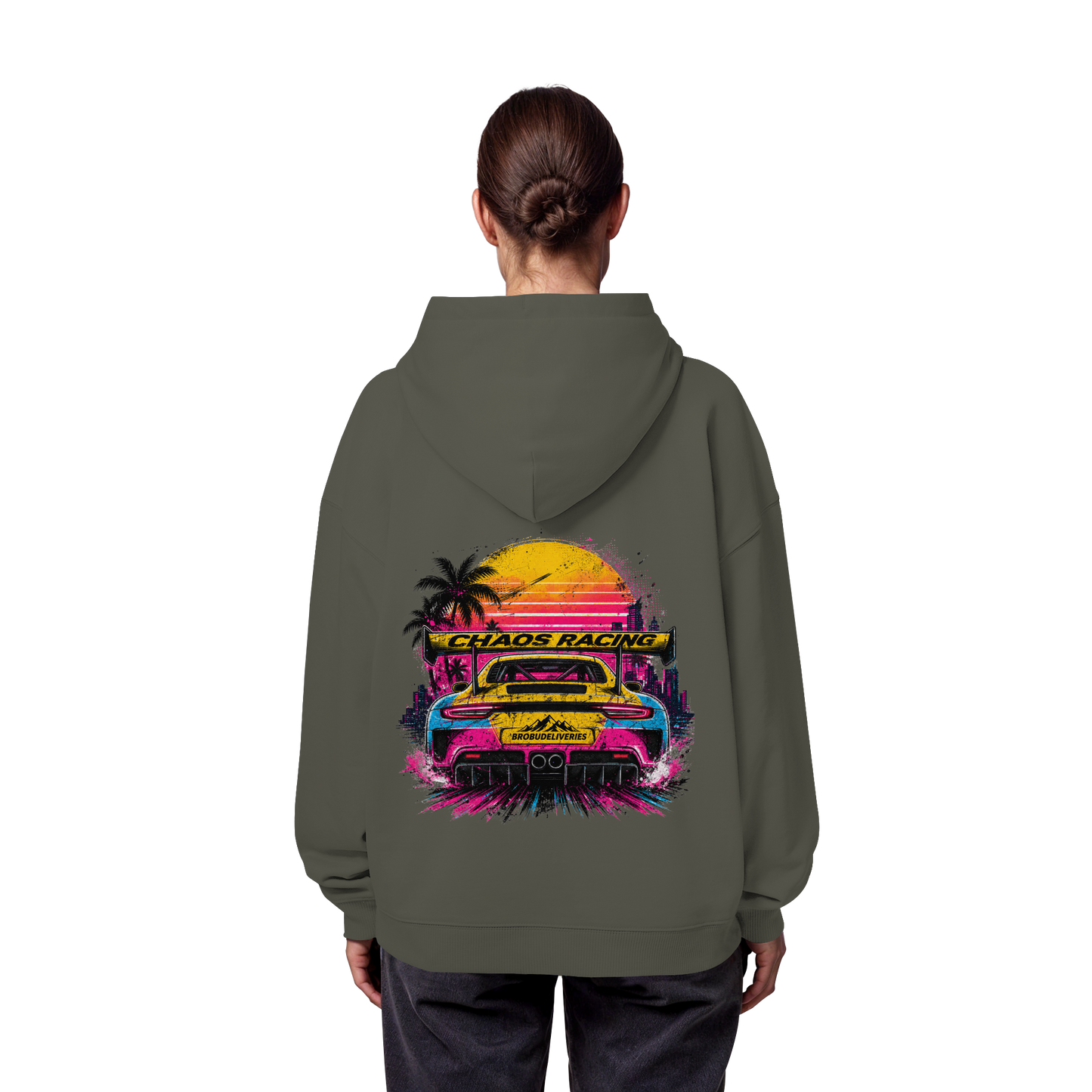 Chaos Racing 04  - Organic Oversize Hoodie