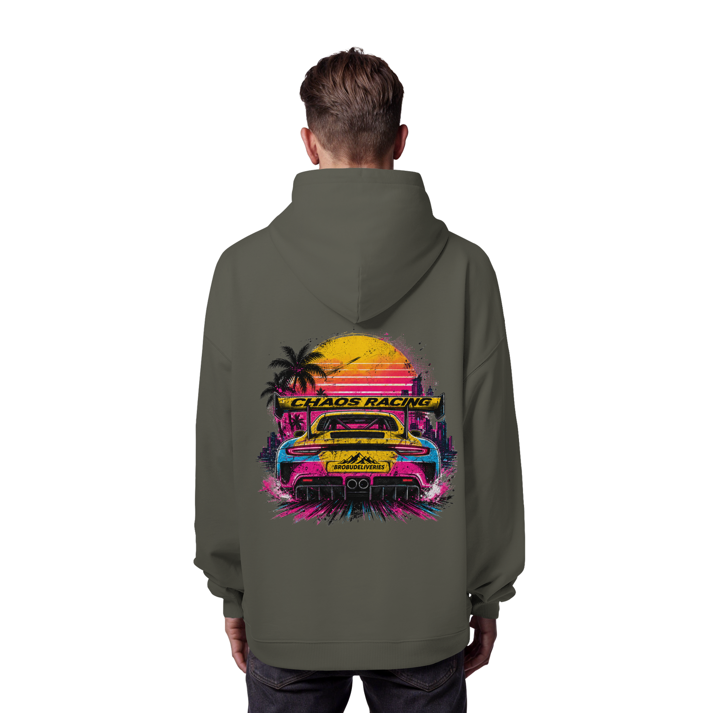 Chaos Racing 04  - Organic Oversize Hoodie