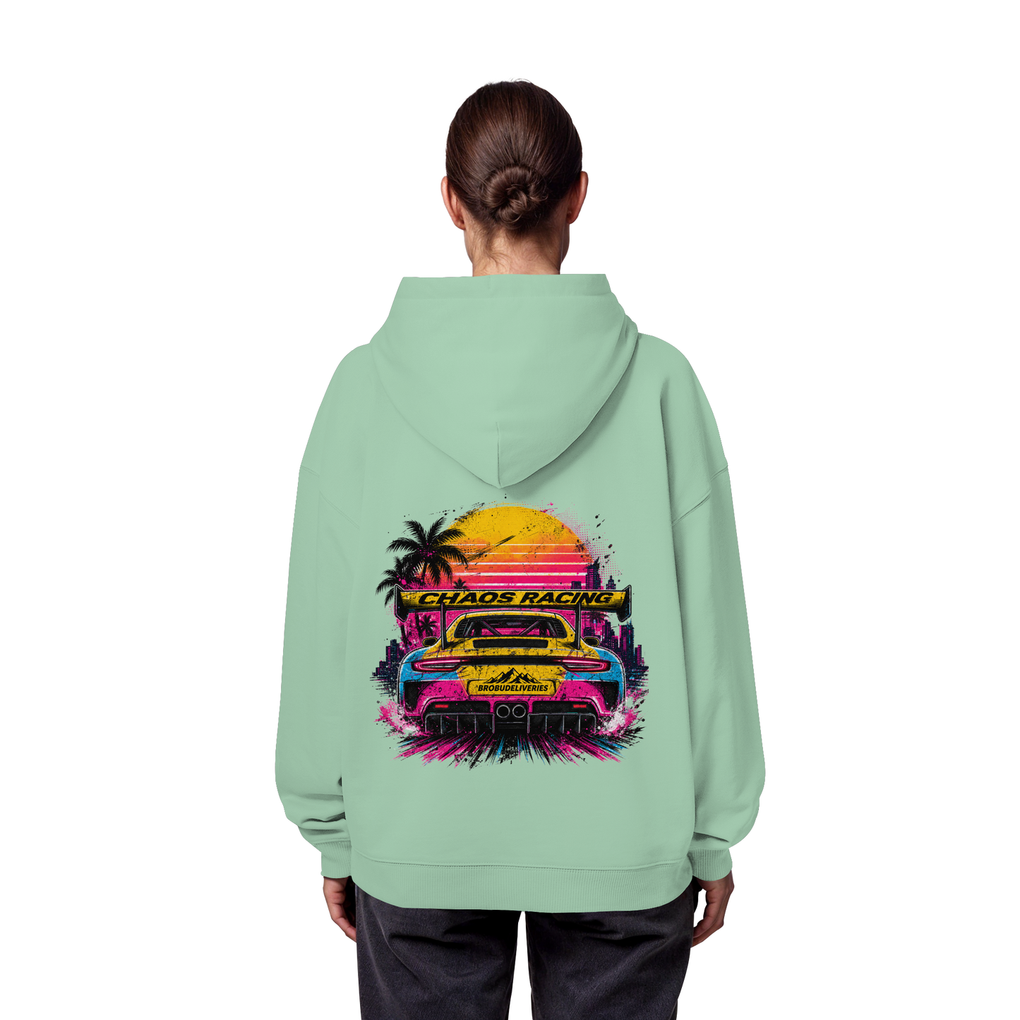 Chaos Racing 04  - Organic Oversize Hoodie