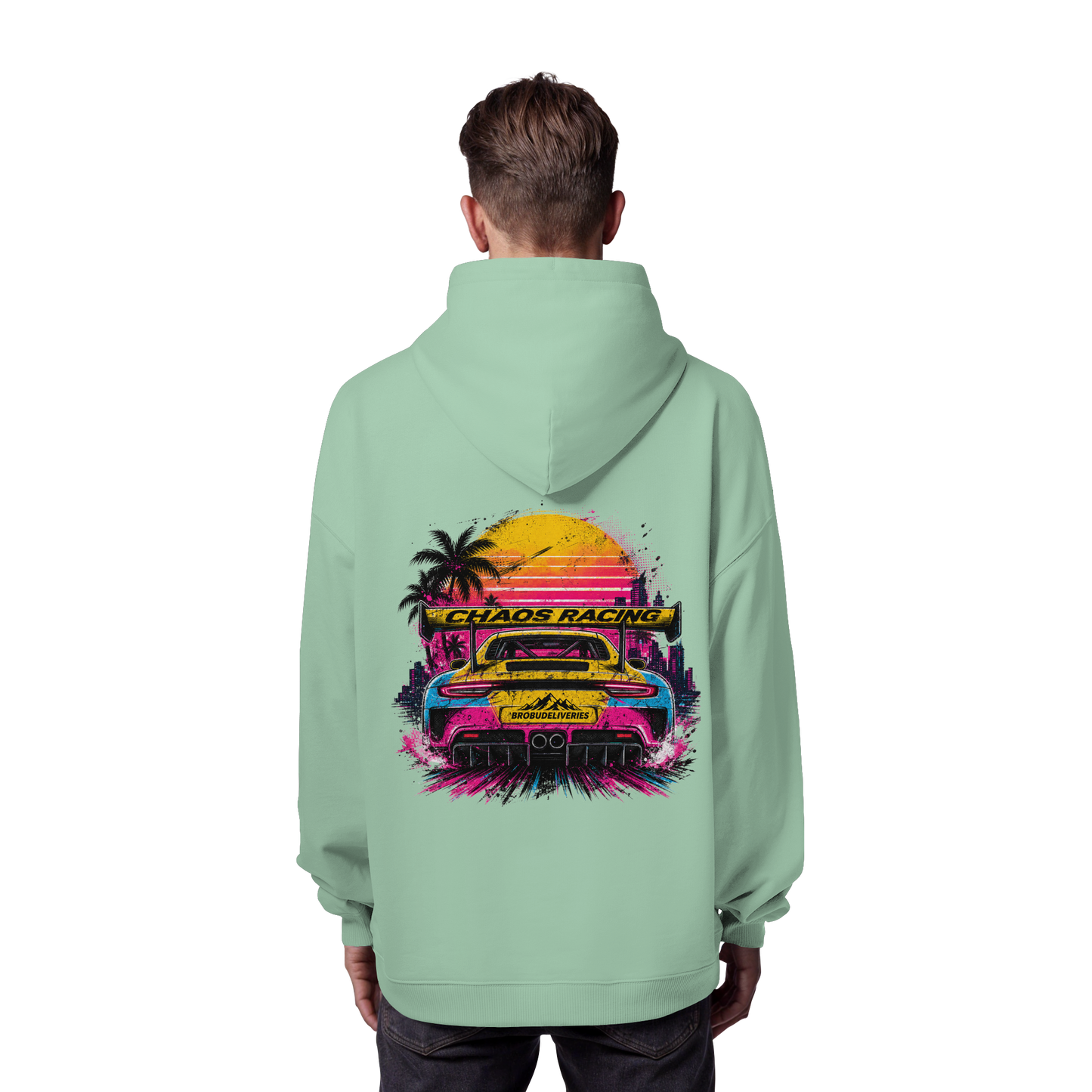 Chaos Racing 04  - Organic Oversize Hoodie