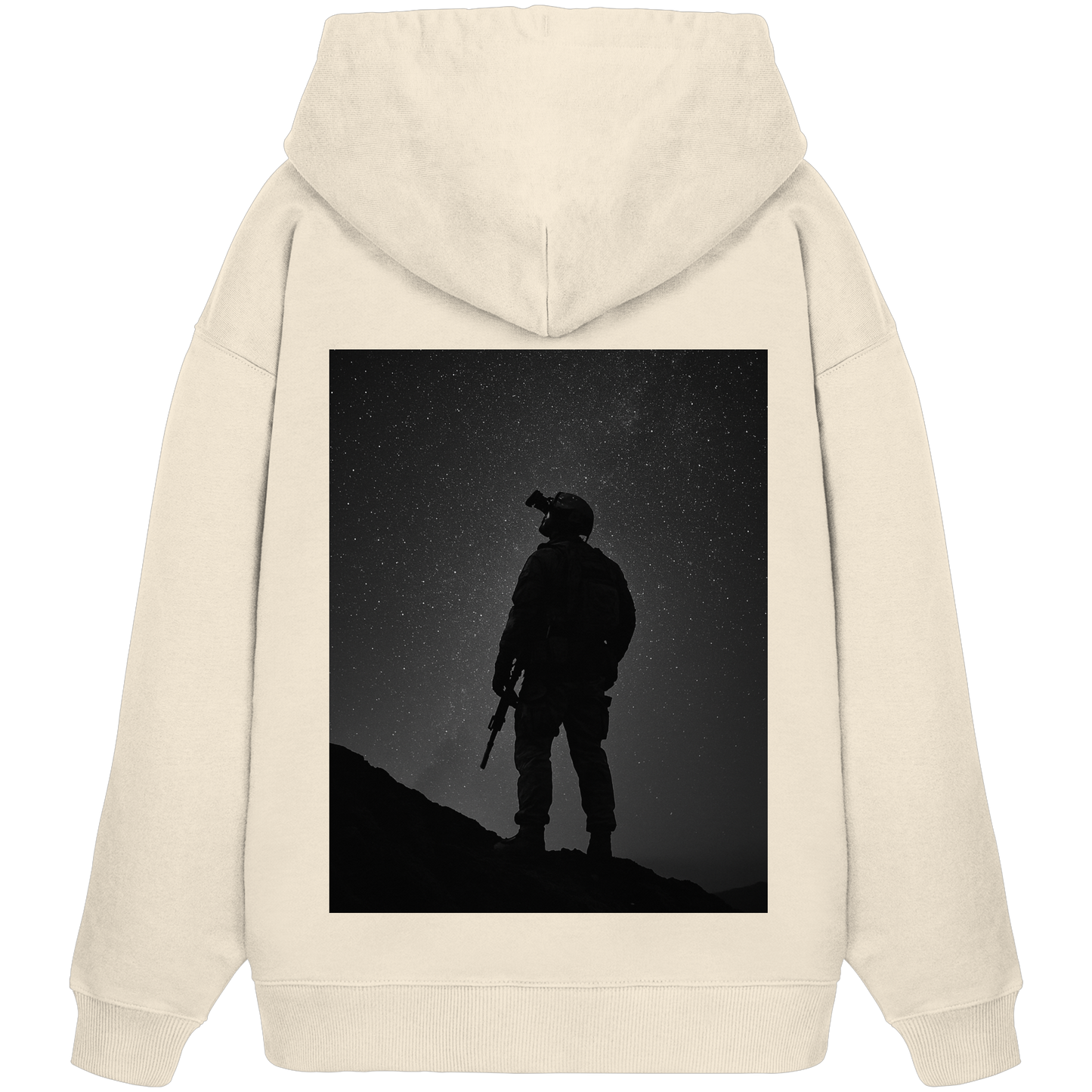 out of the darkness - Organic Oversize Hoodie