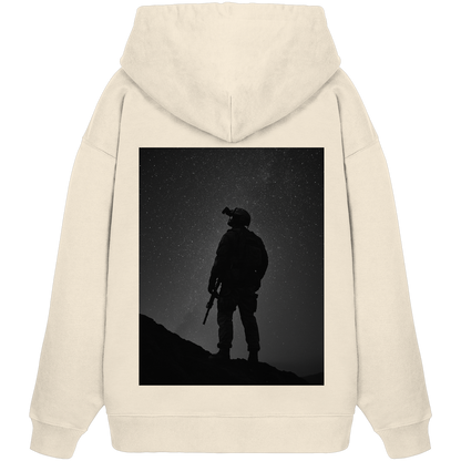 out of the darkness - Organic Oversize Hoodie