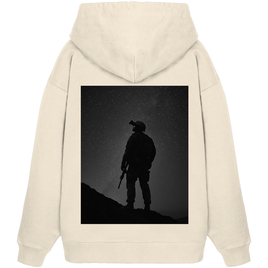 out of the darkness - Organic Oversize Hoodie