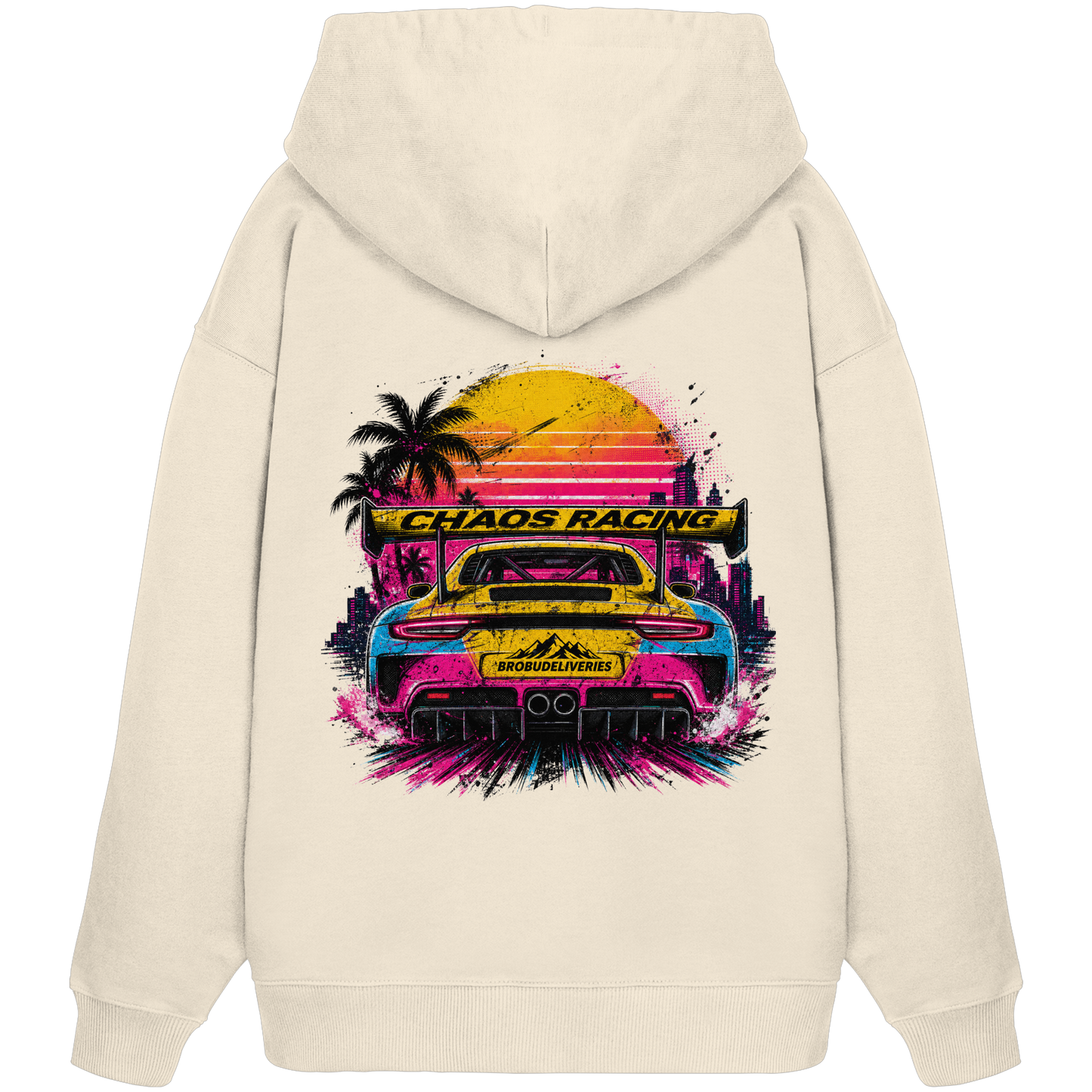Chaos Racing 04  - Organic Oversize Hoodie