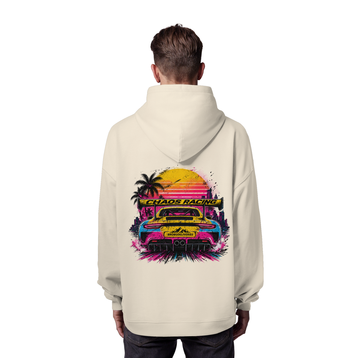 Chaos Racing 04  - Organic Oversize Hoodie