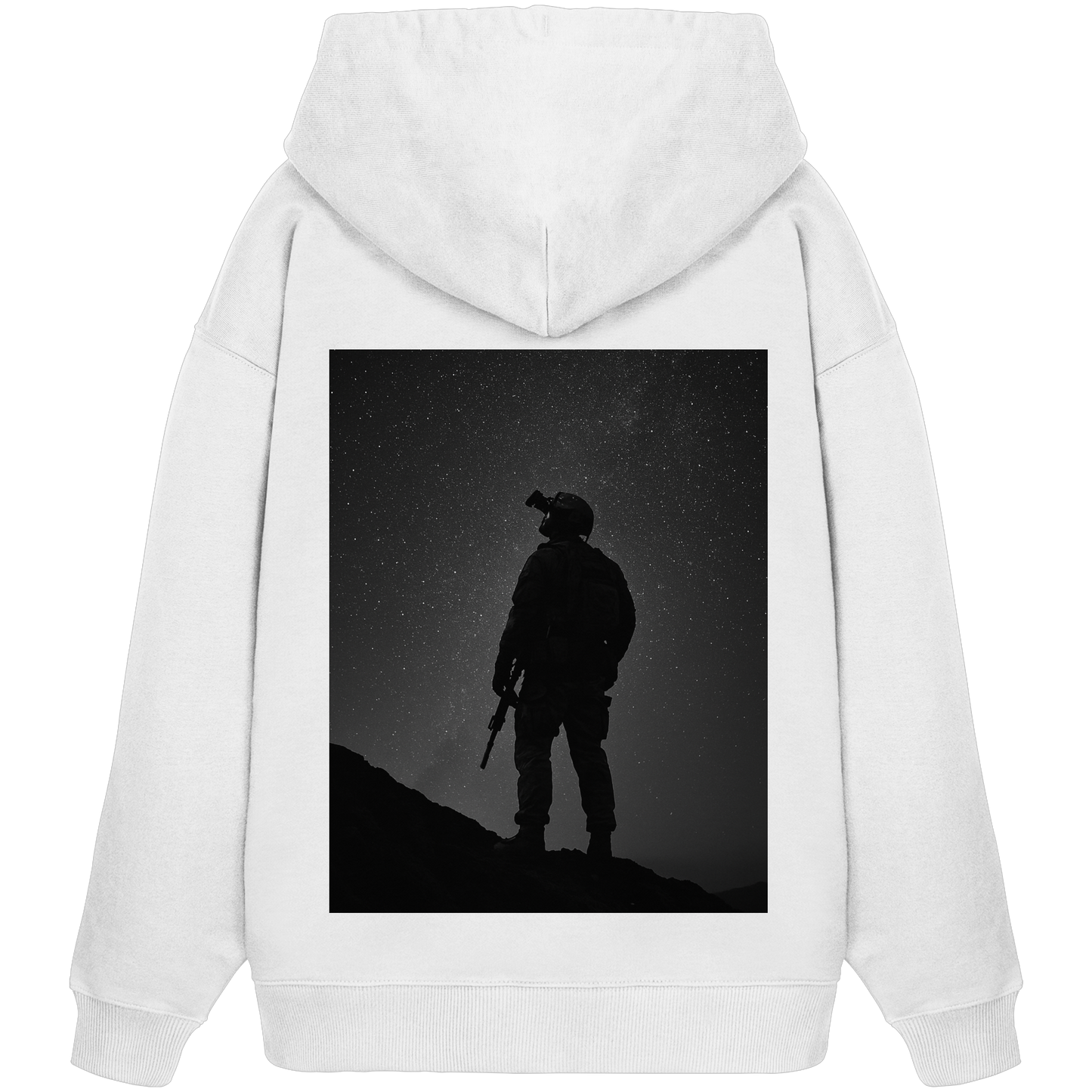 out of the darkness - Organic Oversize Hoodie
