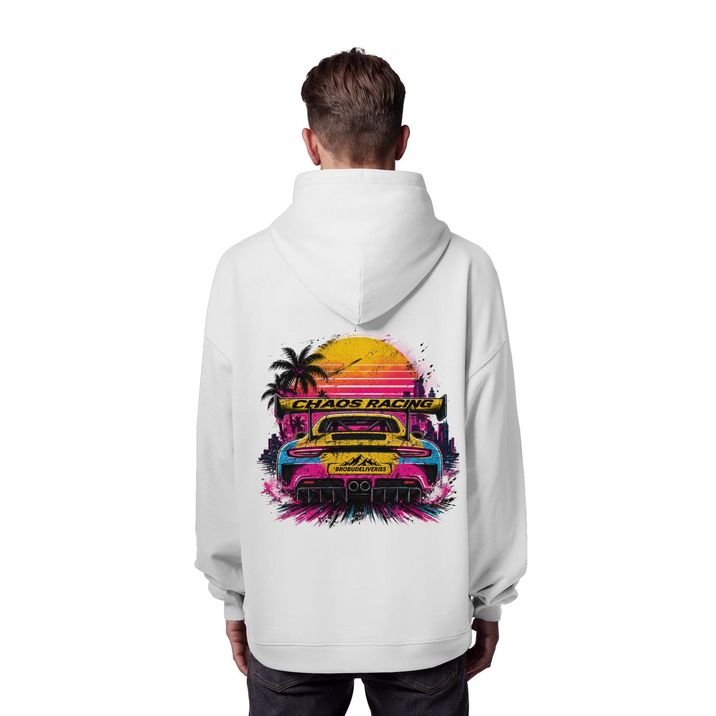 Chaos Racing 04  - Organic Oversize Hoodie