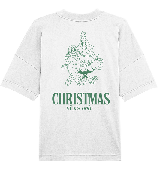 CHRISTMAS VIBES - Organic Oversize Shirt