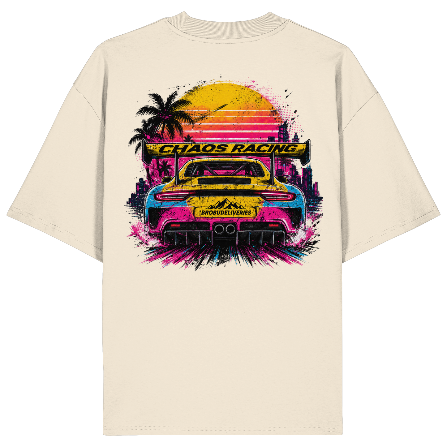 Chaos Racing 04  - Organic Oversize Shirt