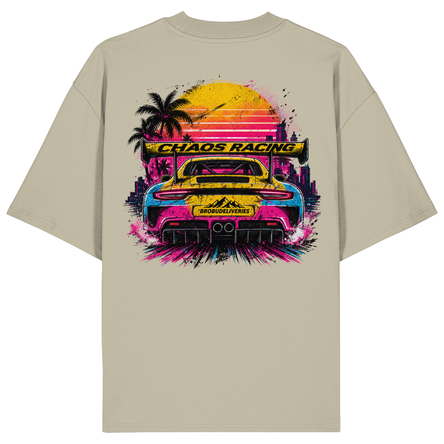 Chaos Racing 04  - Organic Oversize Shirt