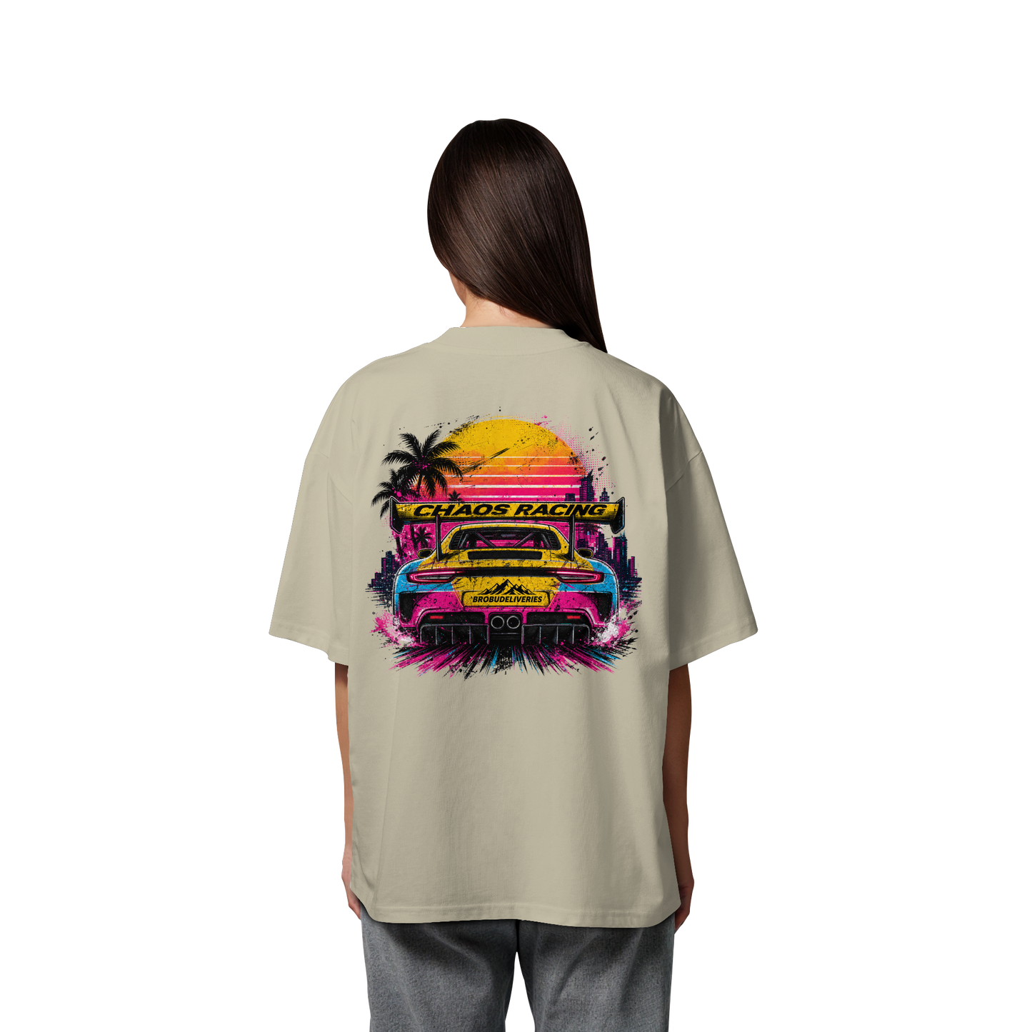 Chaos Racing 04  - Organic Oversize Shirt