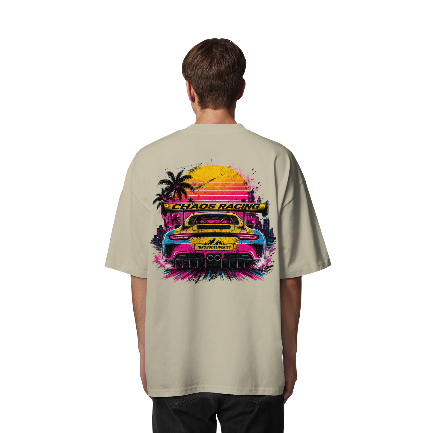 Chaos Racing 04  - Organic Oversize Shirt