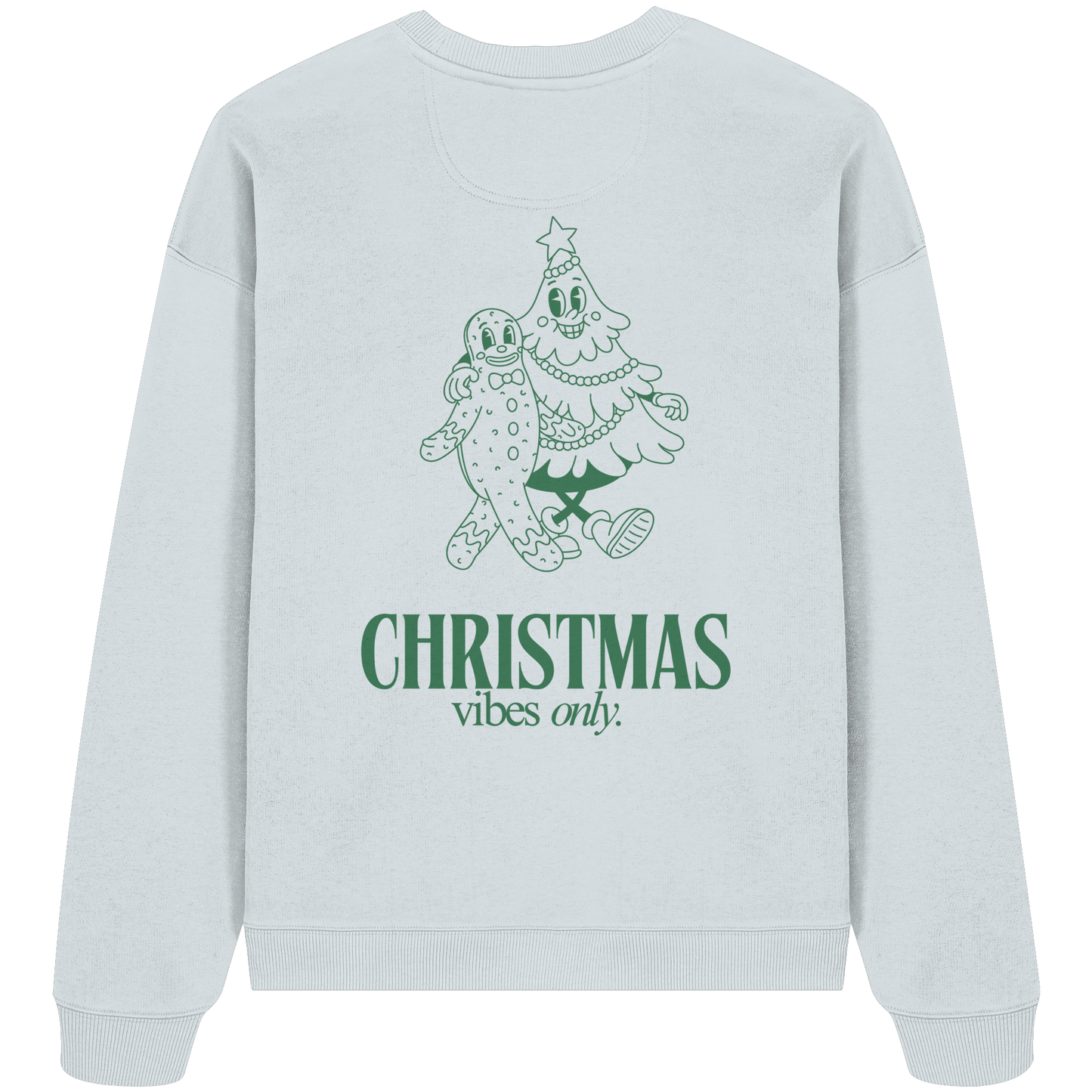 CHRISTMAS VIBES - Organic Oversize Sweatshirt