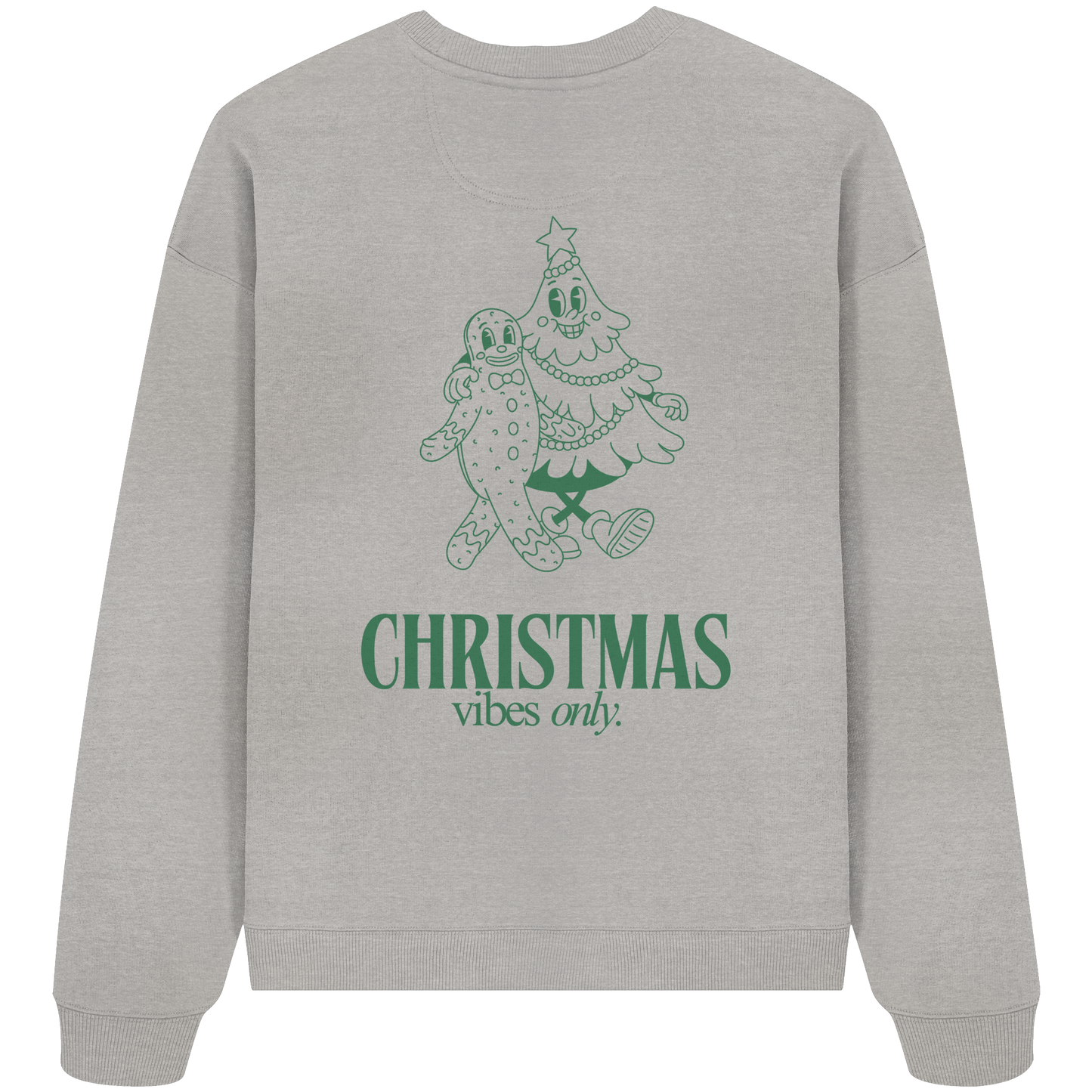 CHRISTMAS VIBES - Organic Oversize Sweatshirt