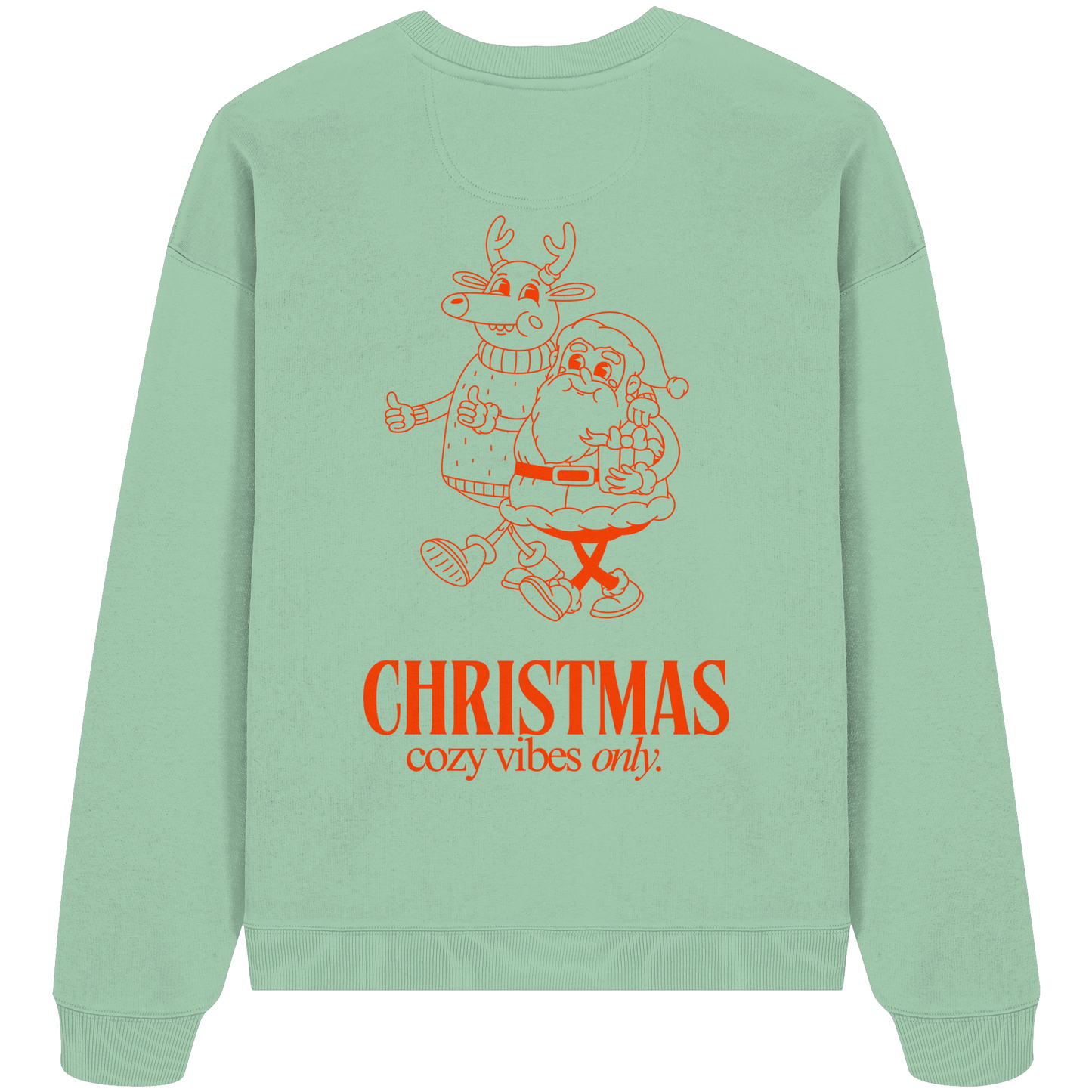 COZY VIBES - Organic Oversize Sweatshirt