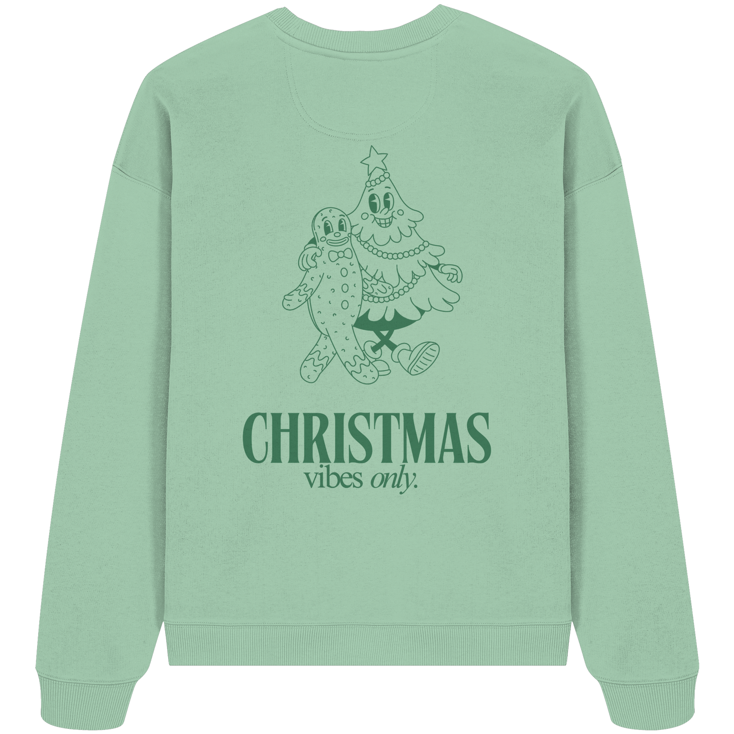 CHRISTMAS VIBES - Organic Oversize Sweatshirt