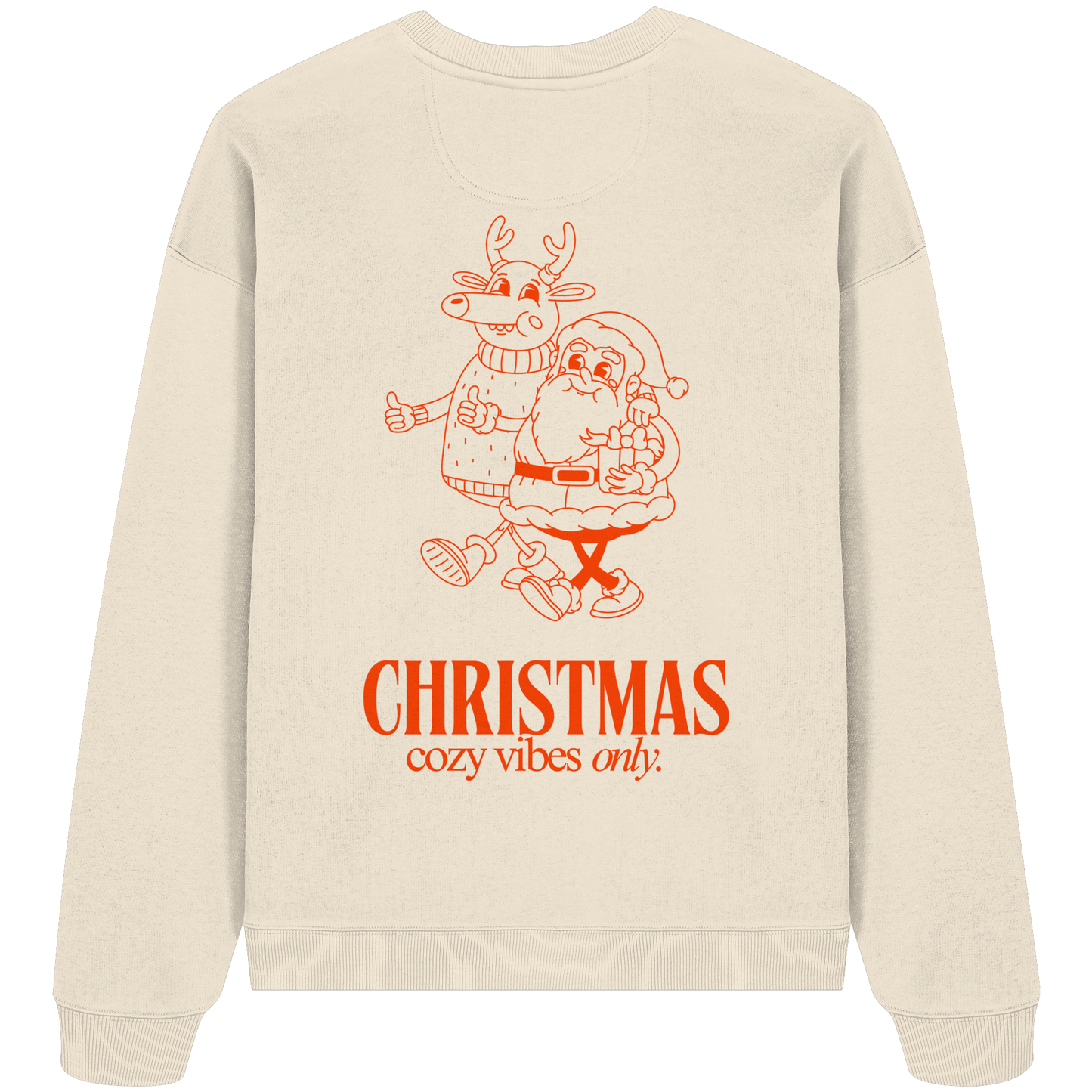 COZY VIBES - Organic Oversize Sweatshirt