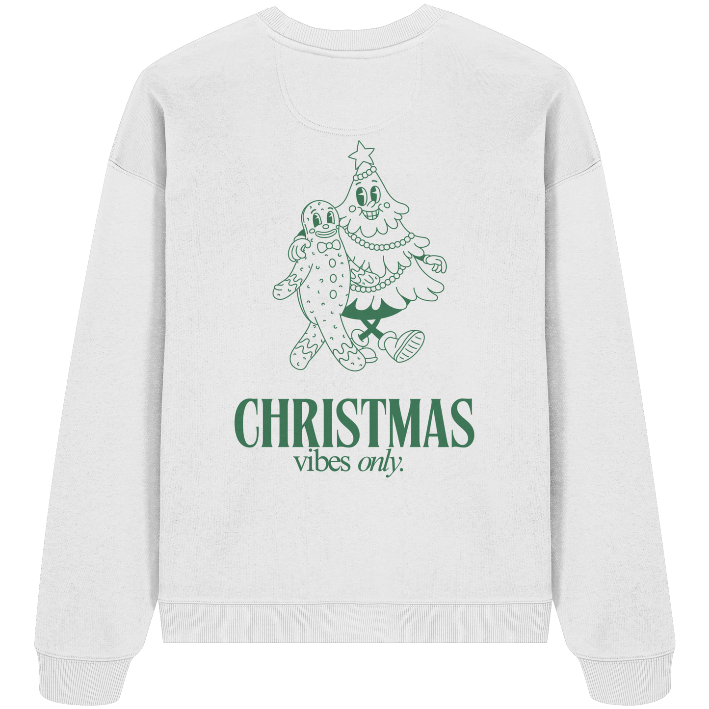CHRISTMAS VIBES - Organic Oversize Sweatshirt