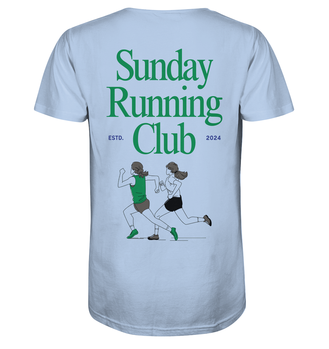 SUNDAY RUNNING CLUB - Organic Shirt