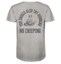 No Creeping - Go Running - Organic Shirt