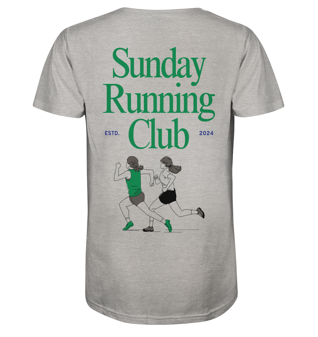 SUNDAY RUNNING CLUB - Organic Shirt