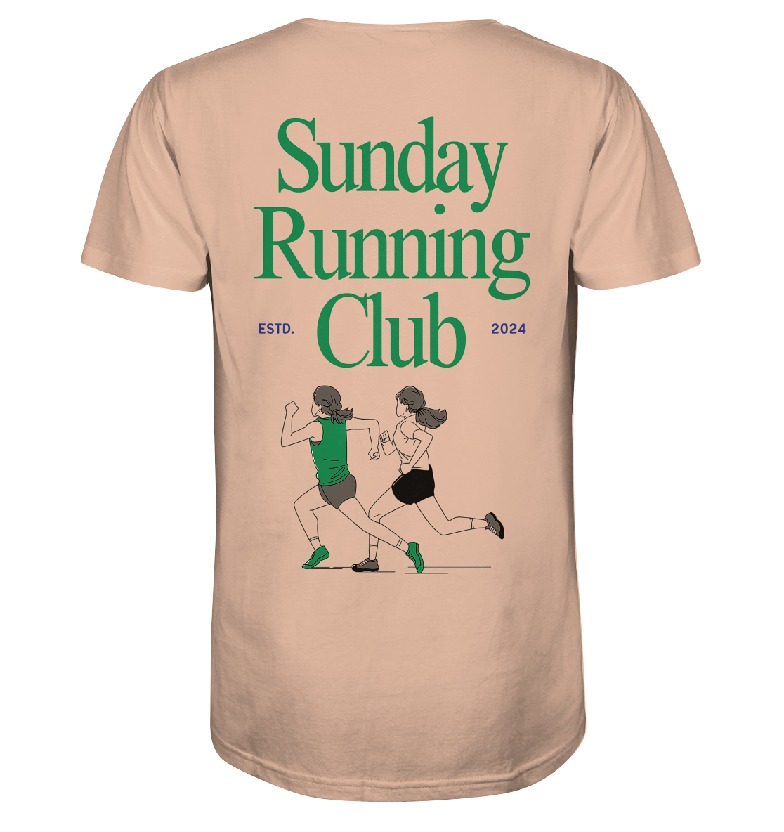 SUNDAY RUNNING CLUB - Organic Shirt