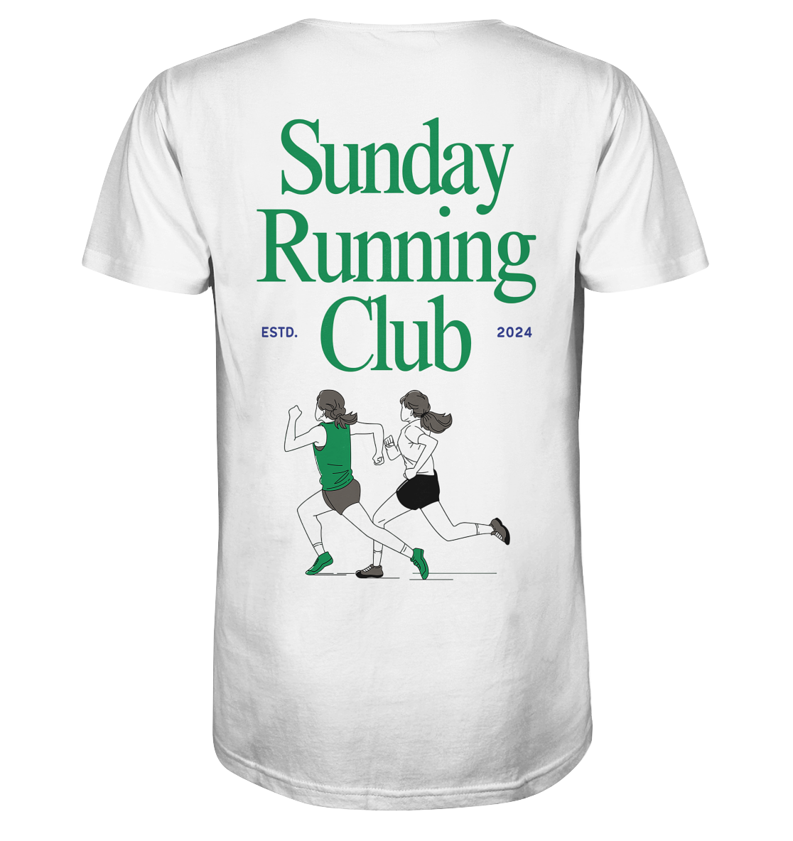 SUNDAY RUNNING CLUB - Organic Shirt